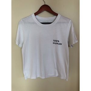 Everlane 100% Human box-cut tee
